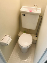 シンプルで使いやすいトイレです