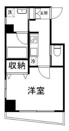 G・STARマンションの間取り