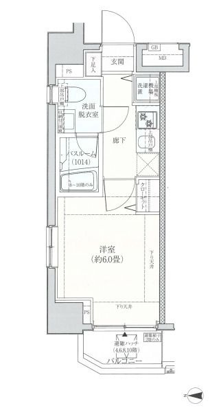ロアール武蔵新城の間取り