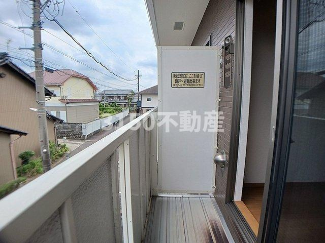 グレイスのバルコニー|広々としたバルコニーです