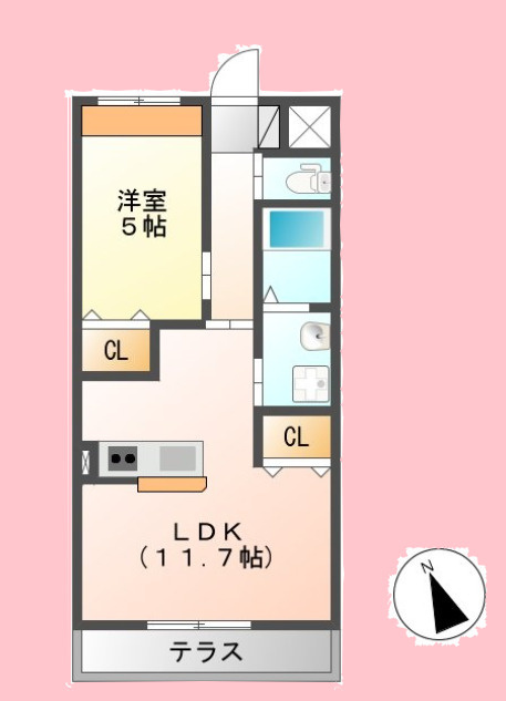パーシモンの間取り