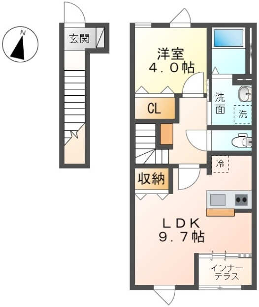 プルトワの間取り