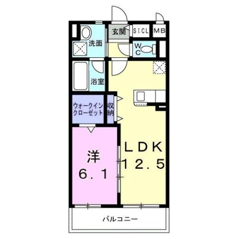 【間取り】 | ヴィラ　フェリシア