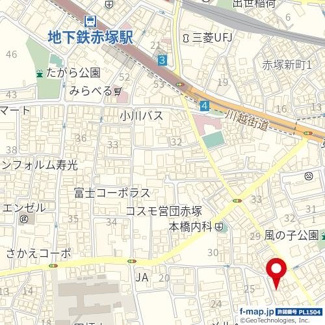 【地図】 | CQレジデンス練馬赤塚