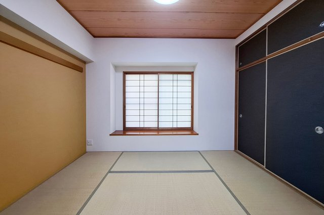 アステージ岸和田の和室|和室：LDKに隣接した6帖の和室。客間やくつろぎスペースとして活用できます。