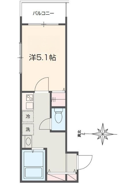 MELDIA柏の間取り