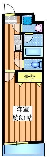 グレイスフルコートの間取り|間取りです。