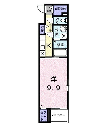 ヒルズ小平の間取り