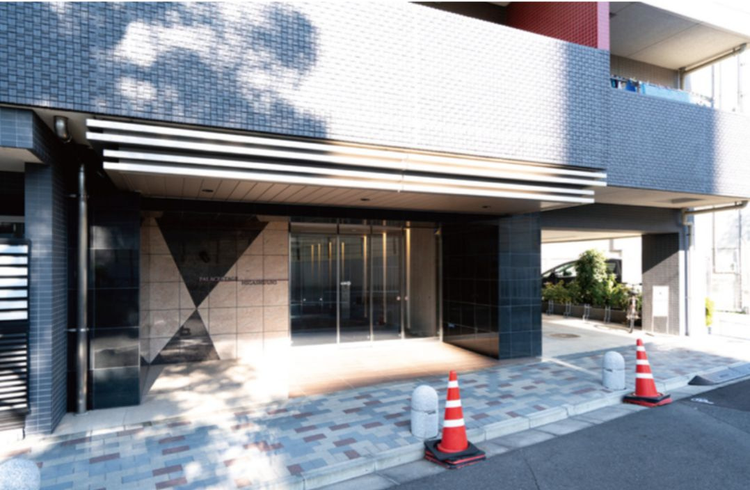 パレステージ東十条のエントランス|落ち着いたエントランスです