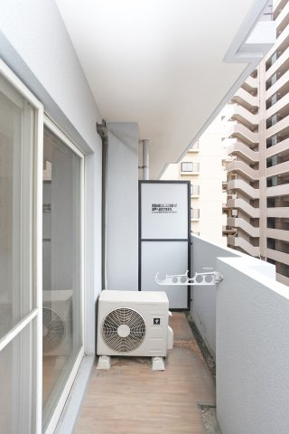 エステート・モア・薬院倶楽部　5階のバルコニー|現状優先になります。