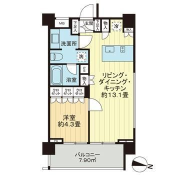 【間取り】 | イクサージュ目黒