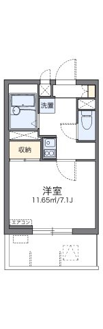 レオネクストル　ヴァン　ブルーの間取り