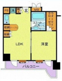 【間取り】 | インペリアル南麻布サテライト