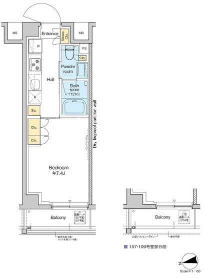 【間取り】 | RESIDENCE　KOENJI