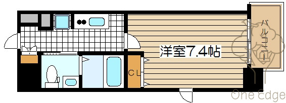 プライマル大阪天満宮の間取り