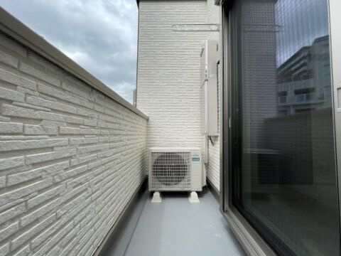 ジーメゾン我孫子のバルコニー