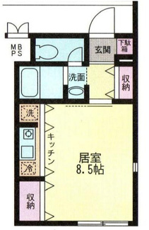 【間取り】 | プティメゾンクール | 間取りです。
