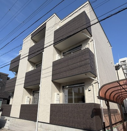 船橋市習志野台４丁目のアパートのバルコニー