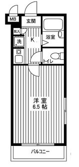 スカイコート志村坂上の間取り|間取りです。