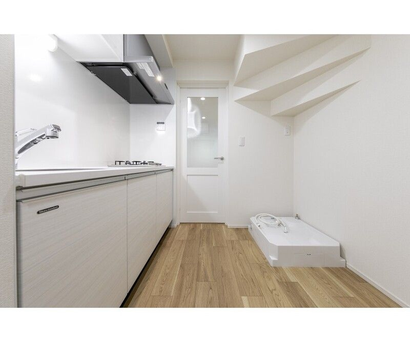 ＷｏｏｄＣｒｅｓｔ中延Ｒｅｓｉｄｅｎｃｅのキッチン