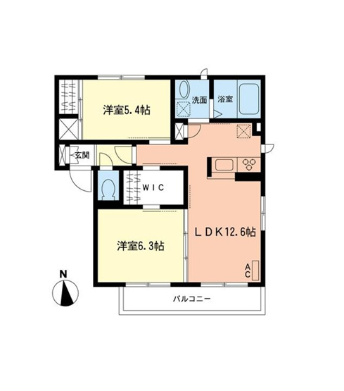【間取り】 | パルフェB