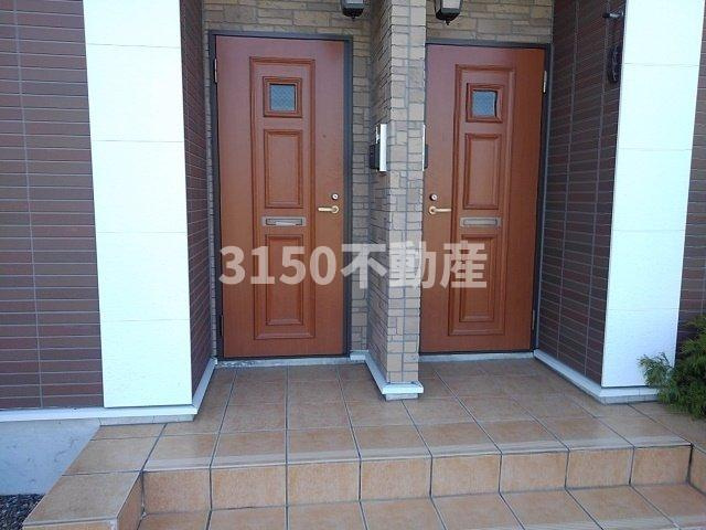 テルカーナあさい　Ⅱ棟の玄関|毎日通る玄関はこちらです