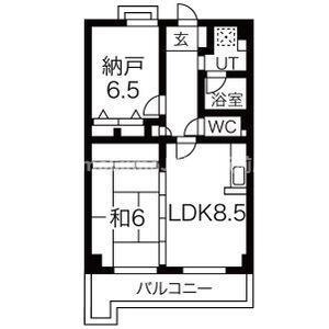 ローレルIZUMIの間取り