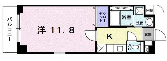 ヴェルメイユの間取り