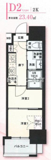 【間取り】 | CLUB ORIENT No.103