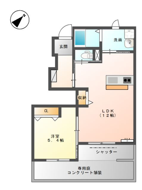 プログレス若宮の間取り