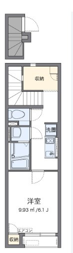 クレイノオステンドの間取り