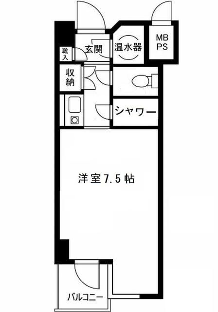 パークハイツ池袋の間取り|間取りです。