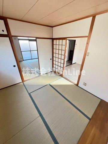 永和ハイツの寝室