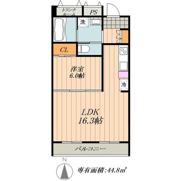 フォレストパーク千鳥の間取り
