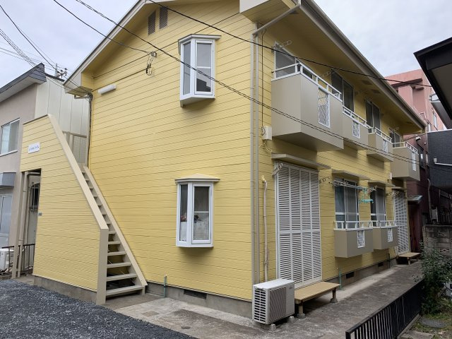 ふじみ野市上福岡１丁目のアパートの外観