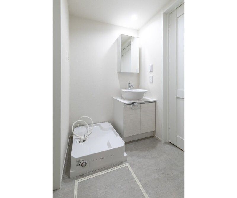 ＷｏｏｄＣｒｅｓｔ中延Ｒｅｓｉｄｅｎｃｅの独立洗面台