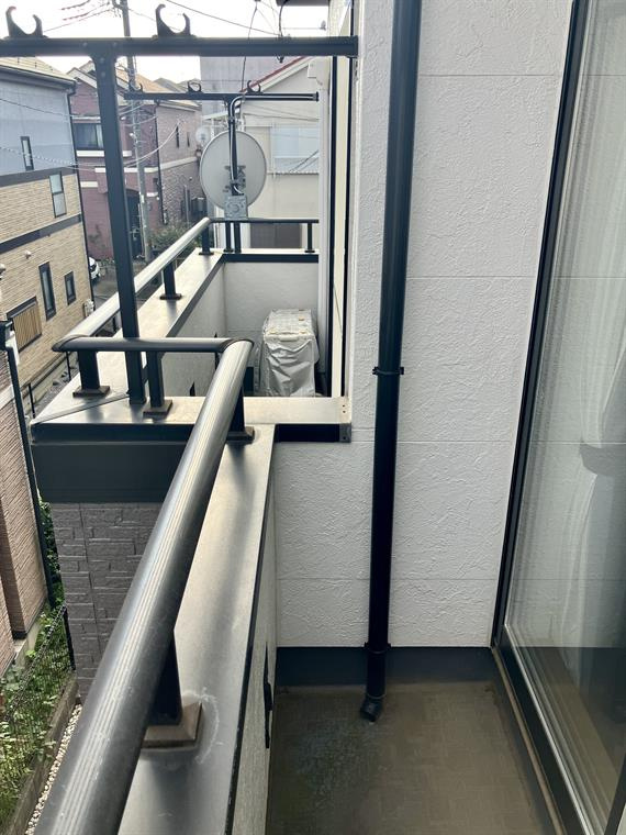 新堀戸建のバルコニー