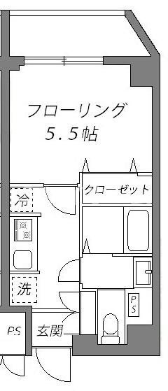 リュシアン大崎の間取り