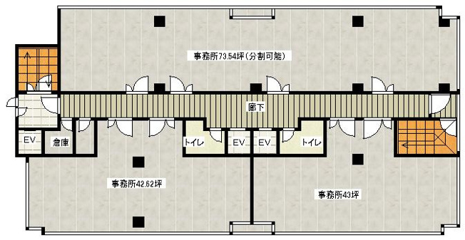 【間取り】 | 新大阪第27松屋ビル
