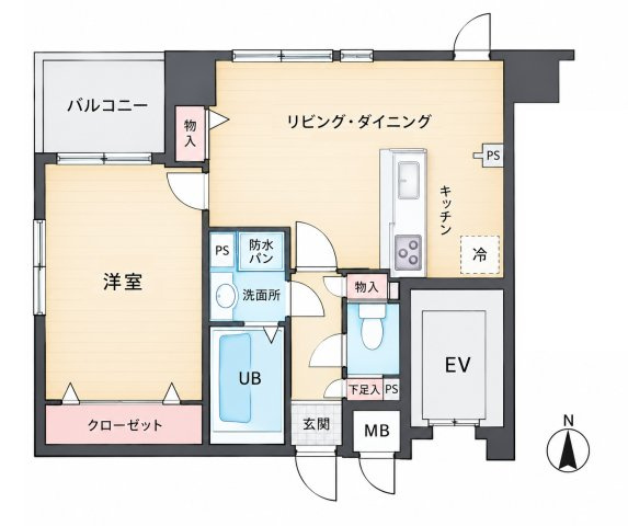 【間取り】 | メゾン・ド・ヴィレ浅草橋