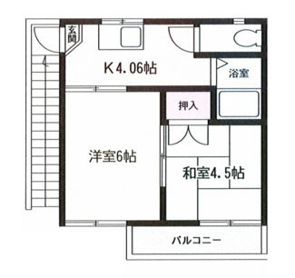 【間取り】 | エルプス誉田