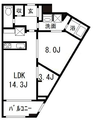 【間取り】 | ＫＡＣＨＩＤＩＫＩ　ＴＨＥ　ＴＯＷＥＲ