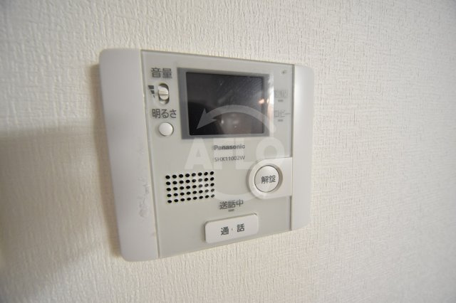 アベニール鷺洲　鷺洲小学校区のセキュリティ|アベニール鷺洲　TVモニター付きインターホン
