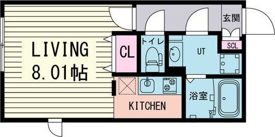 Branche桜山Ⅲの間取り