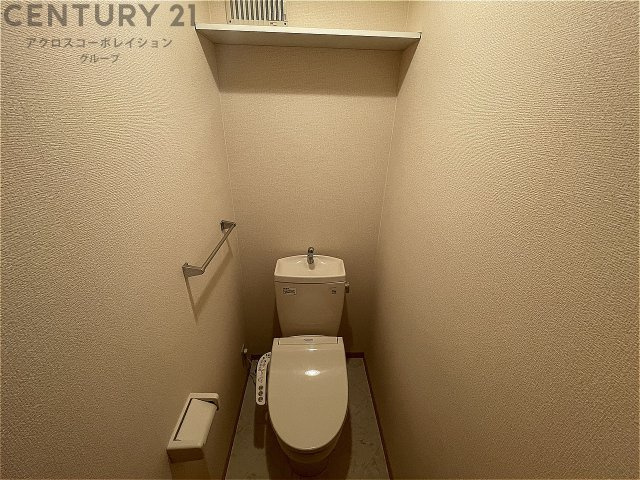 暖房便座付きのトイレです！