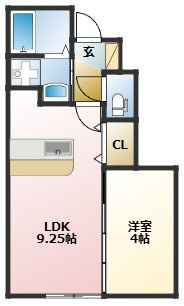 【間取り】 | ルグラン桂木Ⅱ　Ｂ棟