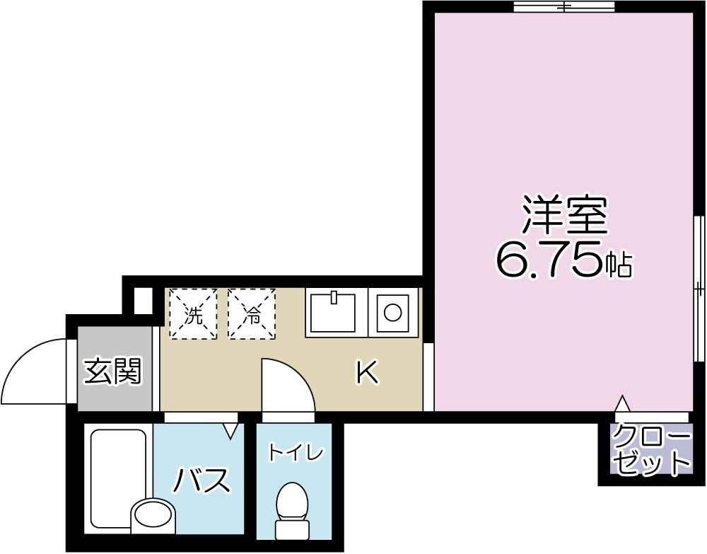 girasole　ジラソーレの間取り|間取りです。