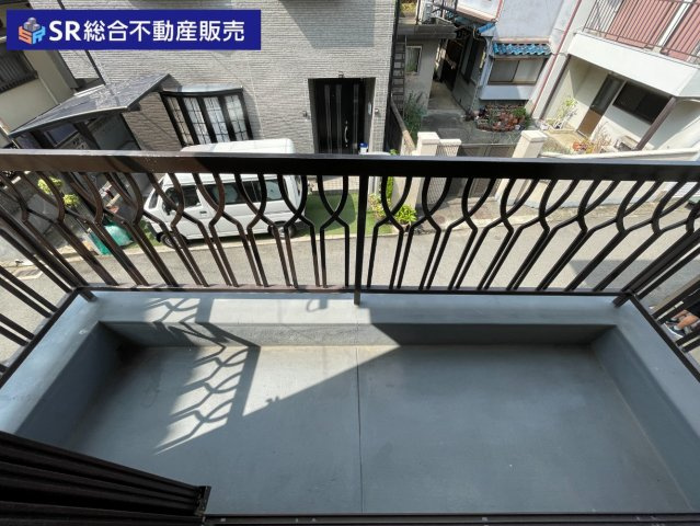 加納2丁目中古戸建のバルコニー|バルコニは2面にあります！使い分けができ便利です！
