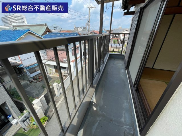 加納2丁目中古戸建のバルコニー|陽当たり良好で洗濯物が乾きやすいです♪