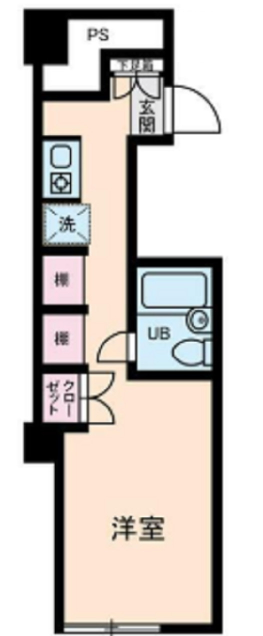 ダイヤモンドレジデンス中央の間取り|間取り　